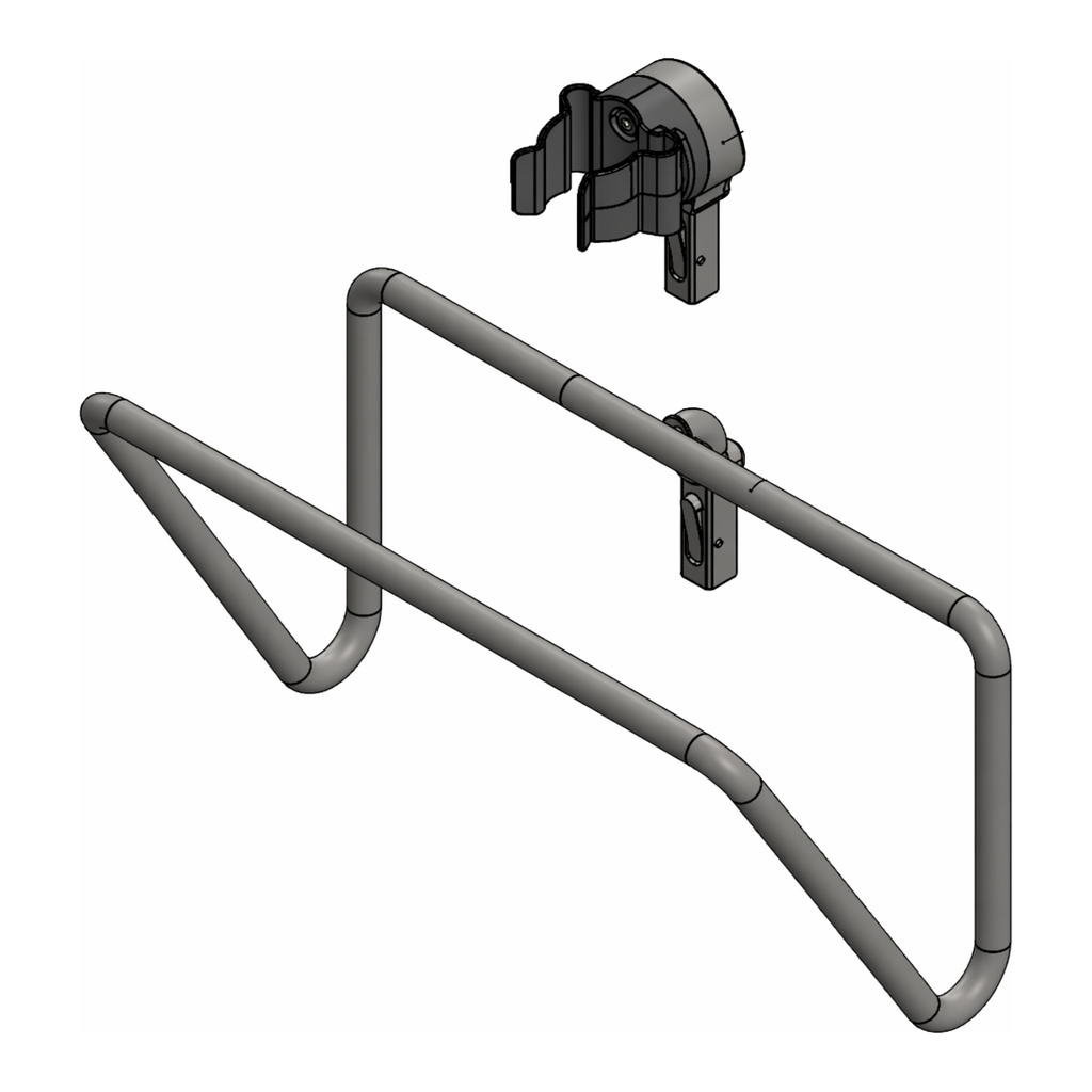 Hydroflex Stainless steel mop handle/frame holder