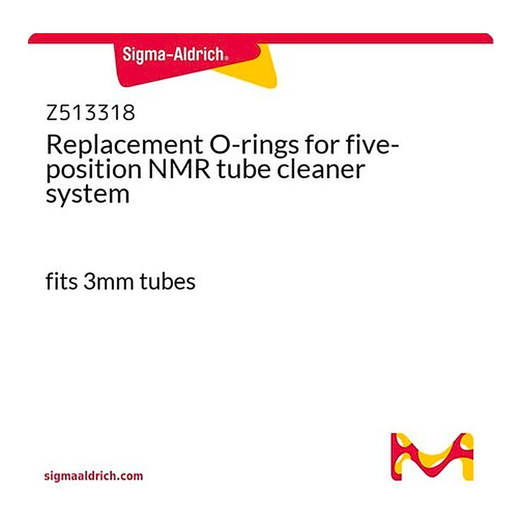Merck Replacement O-rings for five-position NMR tube cleaner system