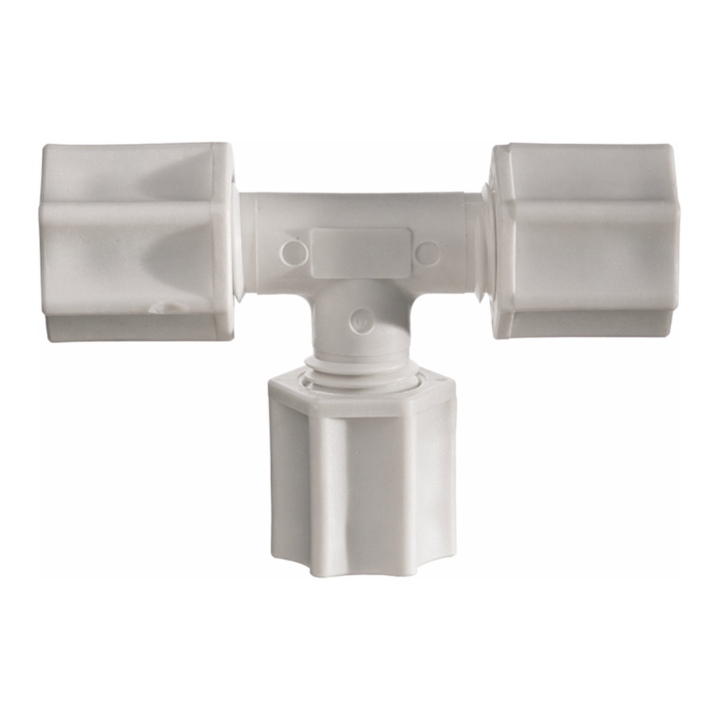 Thermo Fisher Scientific PP Compression Tee Connector for 5/16 in. Tubing