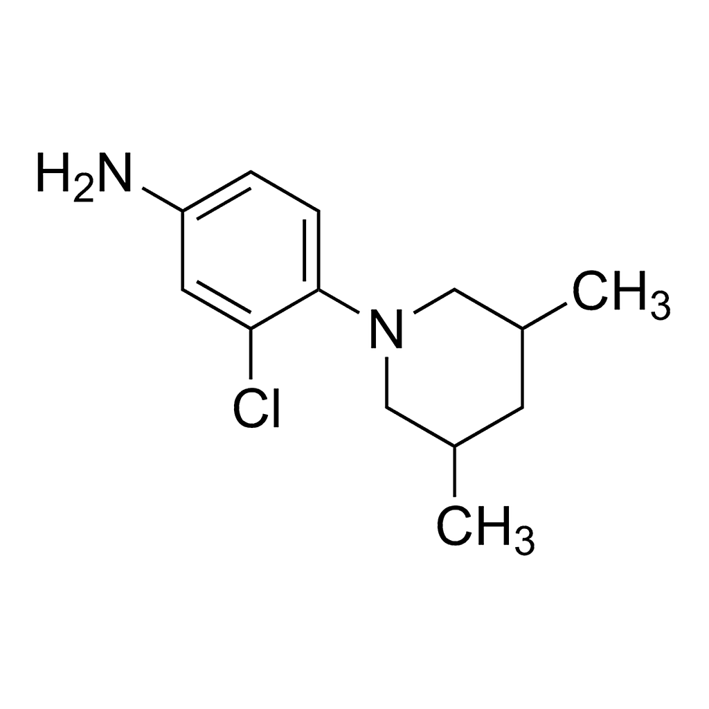 Merck 3-Chloro-4-(3,5-dimethyl-1-piperidinyl)aniline