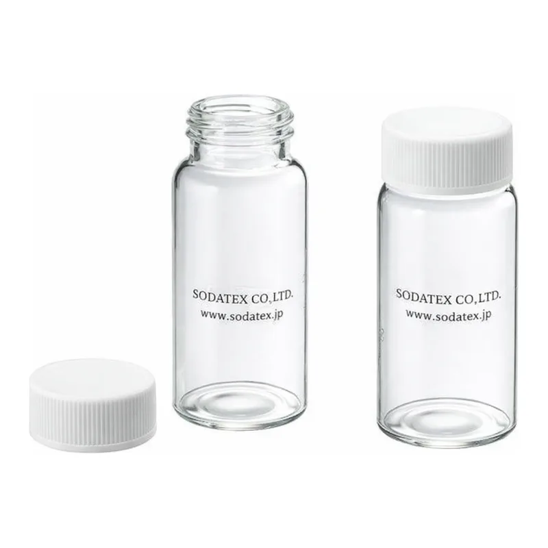 AS ONE Glass ScintillatIon Vial(with Cap) (20㎖), 유리 신틸레이션 바이알(캡 부속)