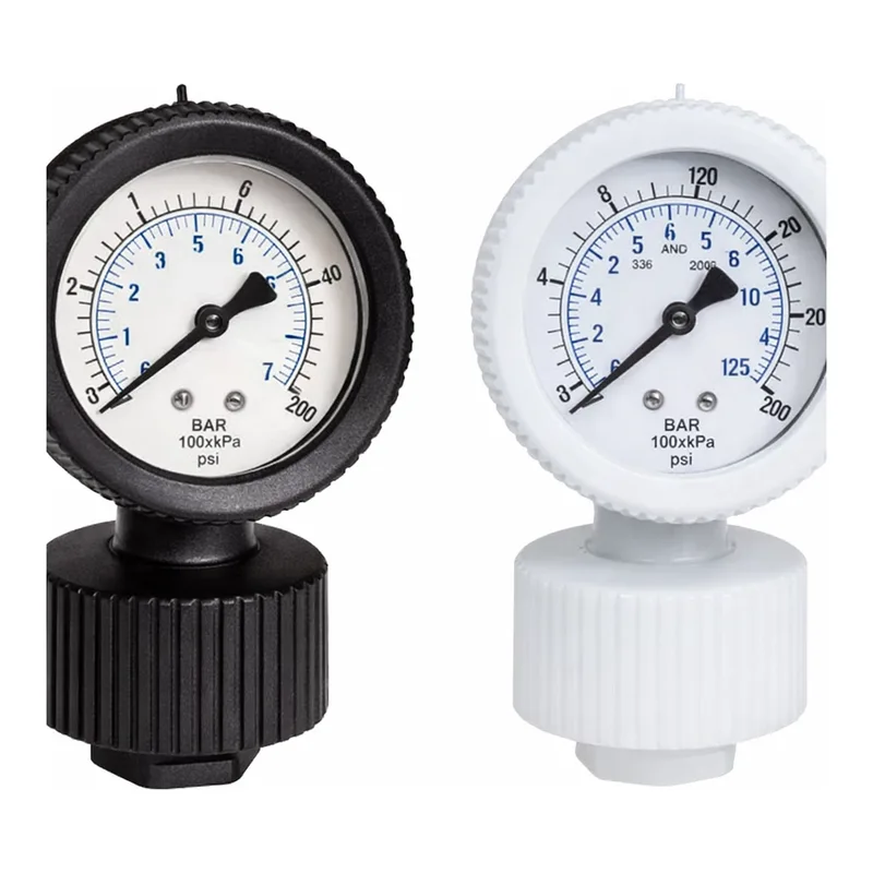 Thermo Fisher Scientific PVDF NPT(F) Pressure Gauge PTFE Diaphragm Seal, 1/4 in., 0 to 30 psi