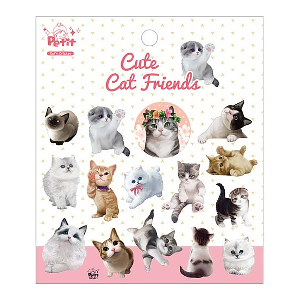 OFFICENEX DA5441 Cute Cat Friends