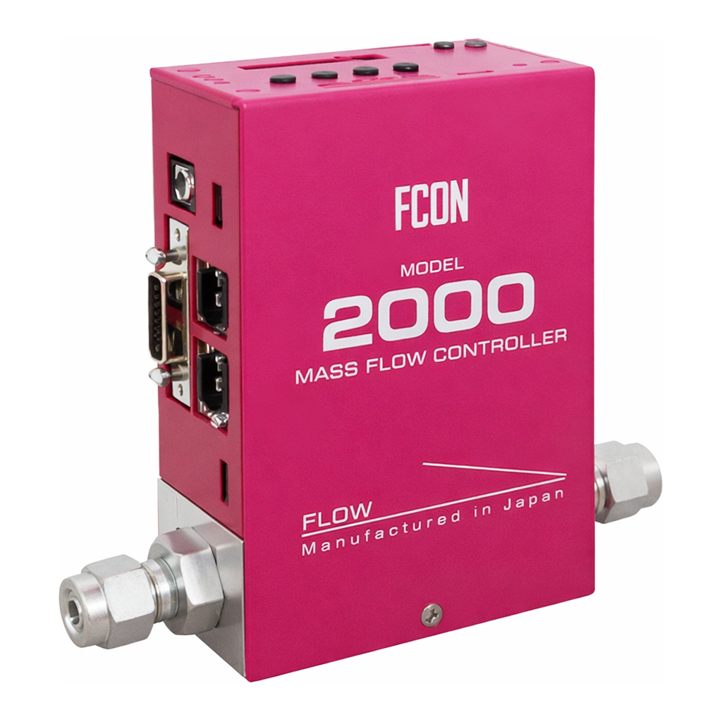 AS ONE Digital Mass Flow Controller (Display Setter Integrated Type), 디지털 매스 플로우 컨트롤러 (표시설정기 일체형)