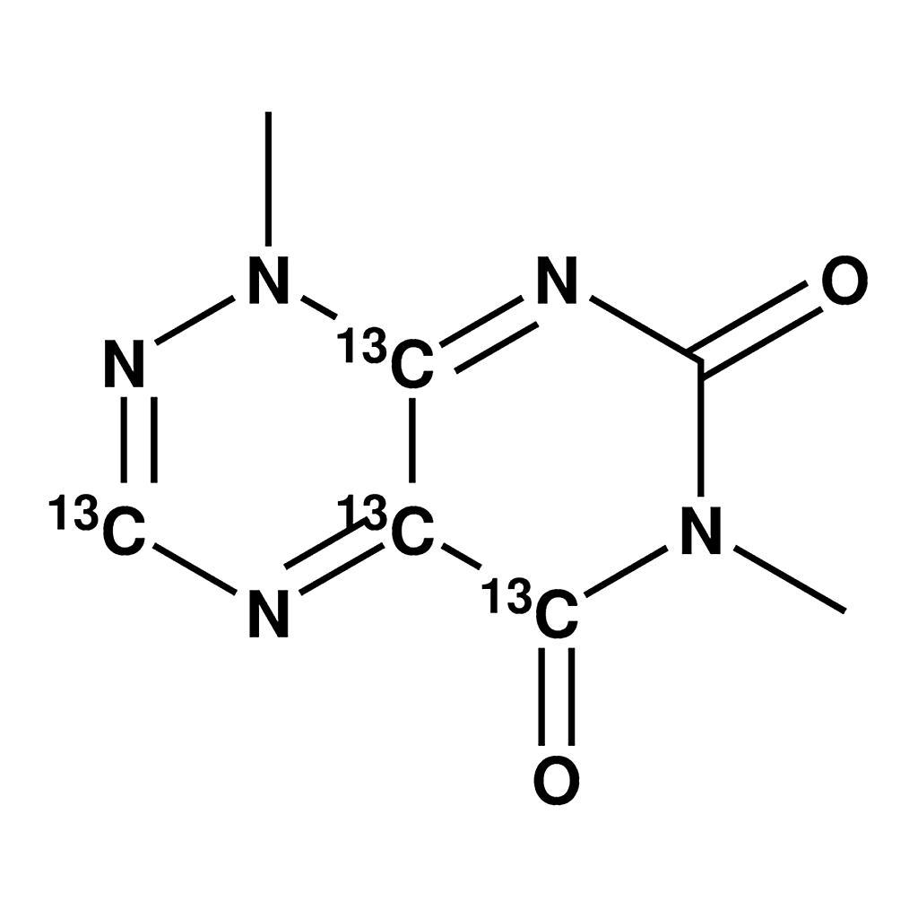 Merck Toxoflavin-3,4a,5,8a-13C4