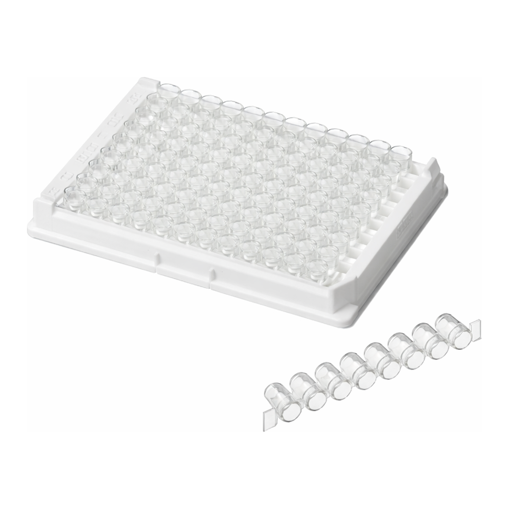 Thermo Fisher Scientific Pierce 8-Well Polystyrene Strip Plates, Corner Notch