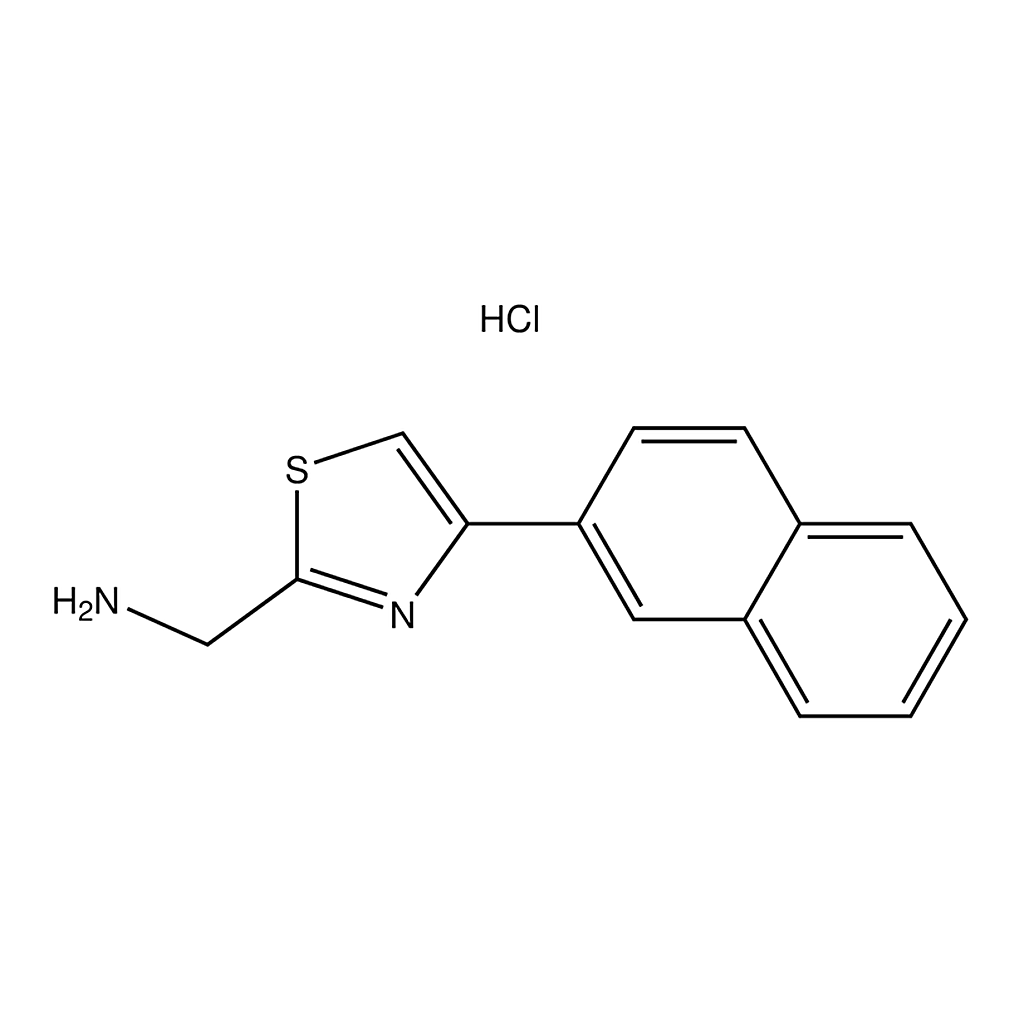 Merck (4-(Naphthalen-2-yl)thiazol-2-yl)methanamine hydrochloride