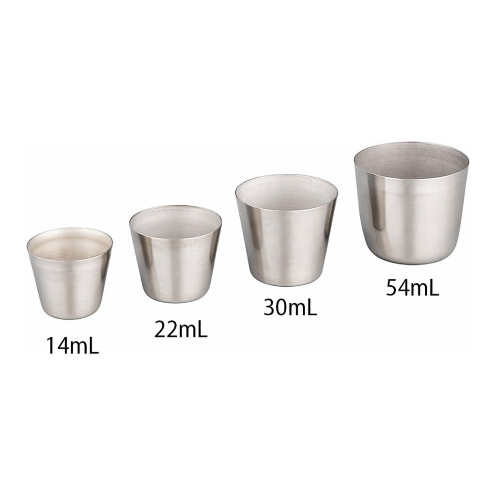 AS ONE Stainless Sample Cup (Mini Size), 스테인리스 샘플 컵 (미니 사이즈)