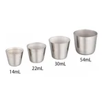 AS ONE Stainless Sample Cup (Mini Size), 스테인리스 샘플 컵 (미니 사이즈)