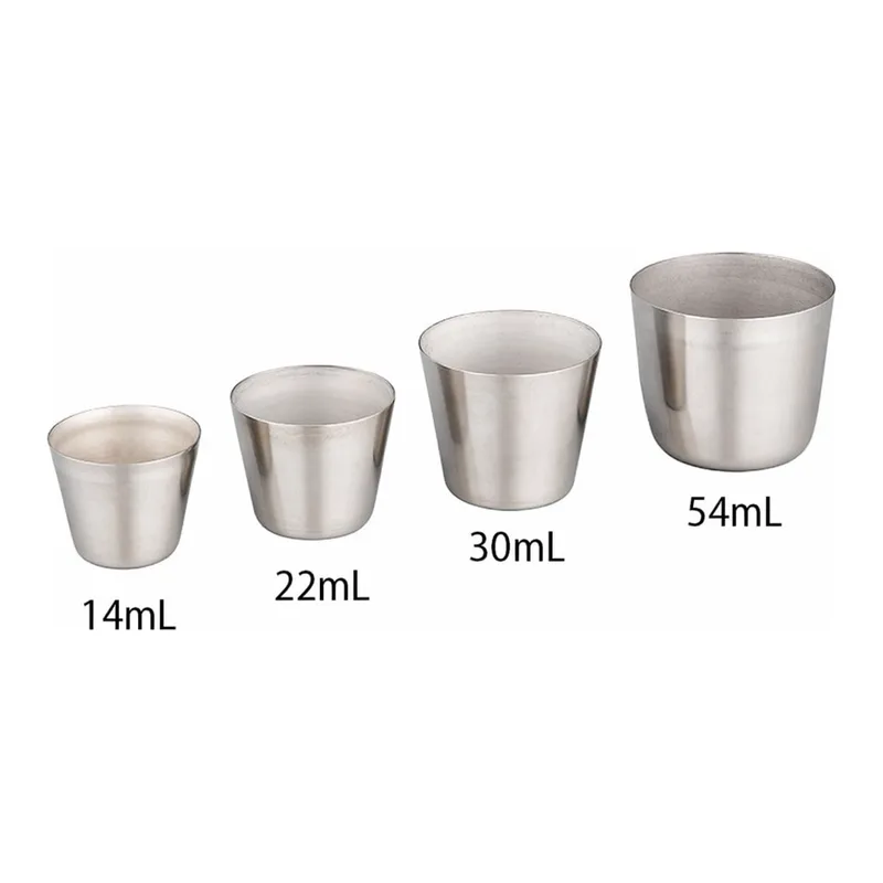 AS ONE Stainless Sample Cup (Mini Size), 스테인리스 샘플 컵 (미니 사이즈)