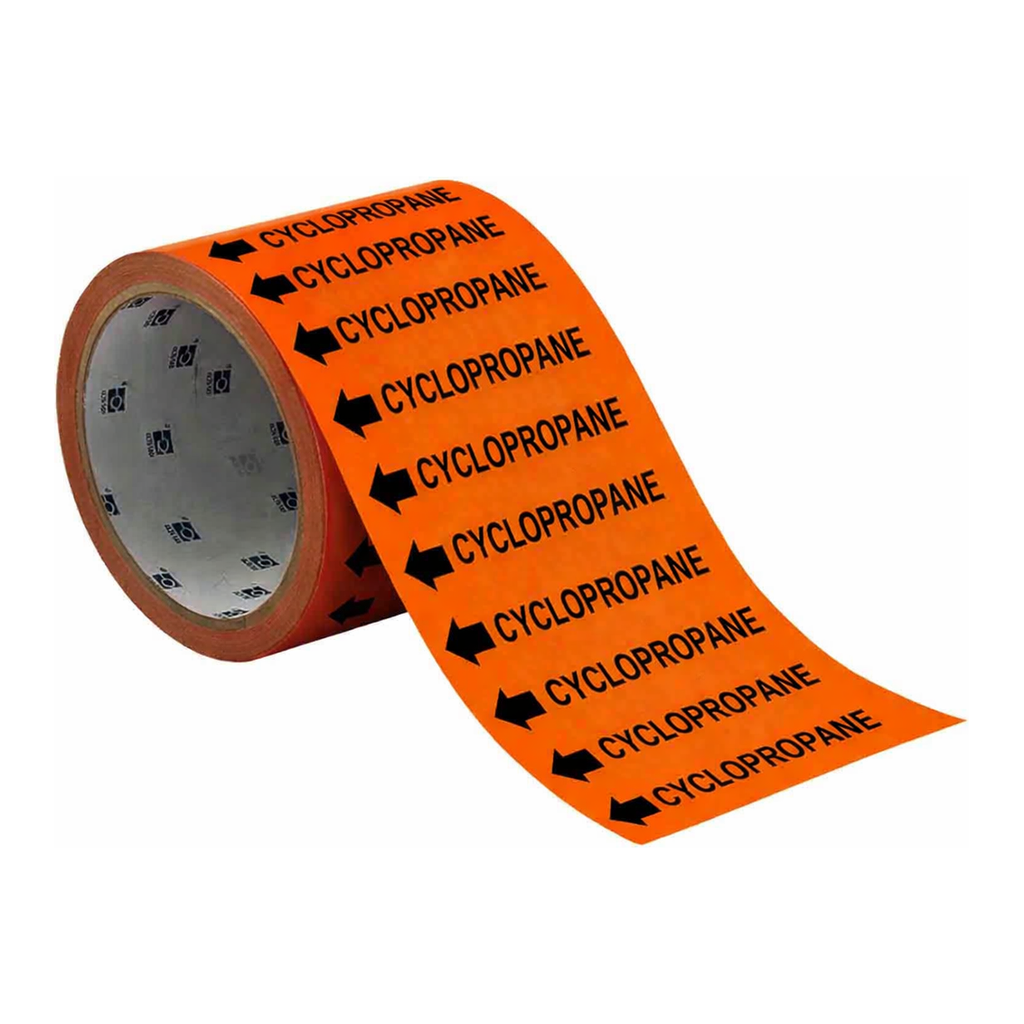Brady CYCLOPROPANE Pipe Marker