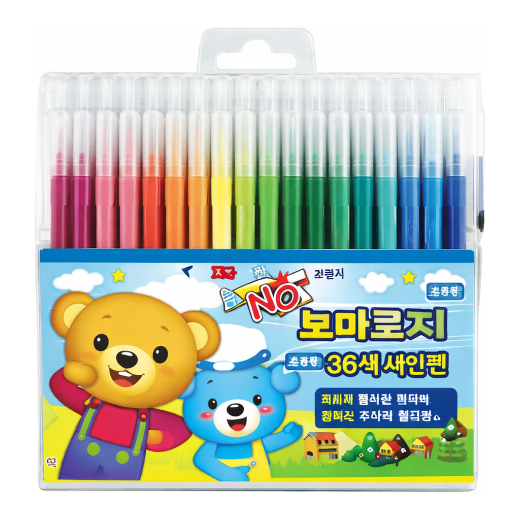 OFFICENEX 노마르지사인펜(36색)