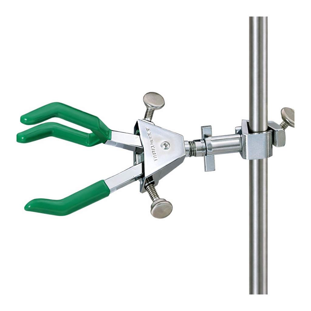 AS ONE Three-Prong Dual Adjust Clamp with Holder, 양개 클램프(회전·고정홀더)
