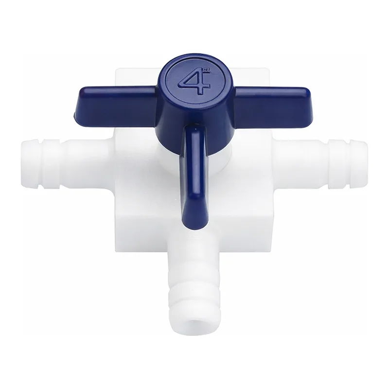 Merck BRAND(R) stopcock T-bore with nozzles
