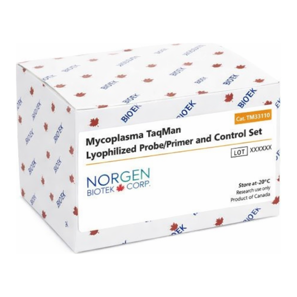 Norgen Mycoplasma TaqMan Lyophilized Probe/Primer and Control Set