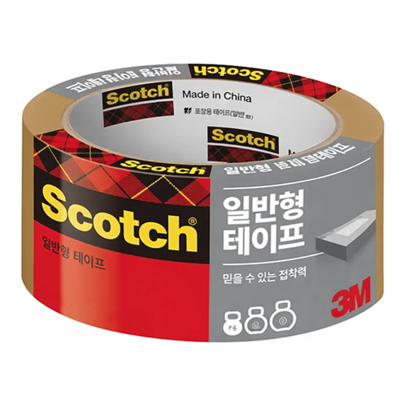 OFFICENEX 3M 스카치 포장용 테이프 #3650 갈색 (48mmx50m)