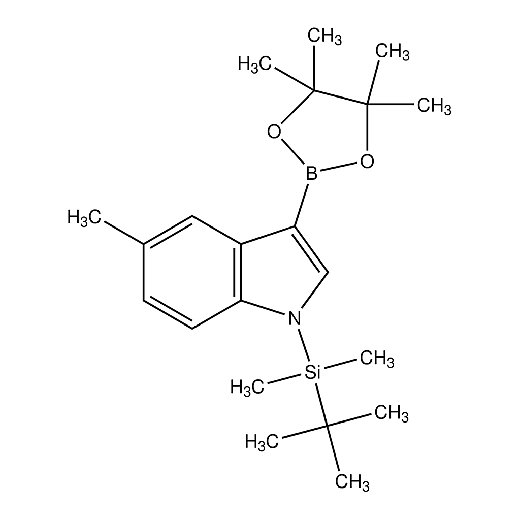 Merck 1-(tert-Butyldimethylsilyl)-5-methyl-1H-indole-3-boronic acid pinacol ester