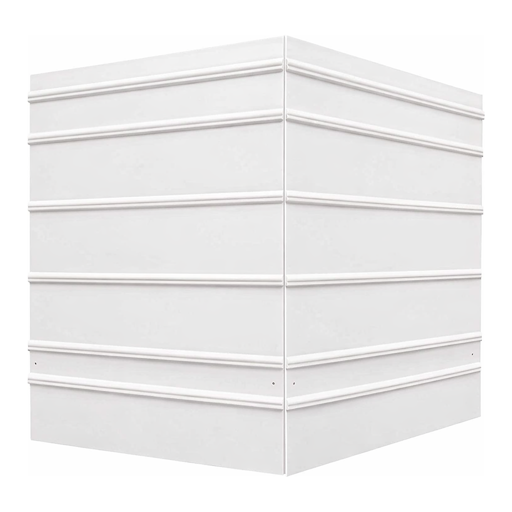 Brady Plastic 3-Side Free Stand, 36" H X 24" W, Signs Per Board 4