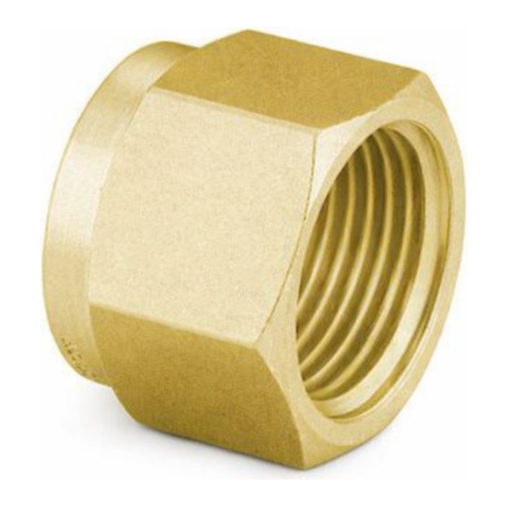 Restek Swagelok Fittng, Brass, 1/4in Nut, 40-pk
