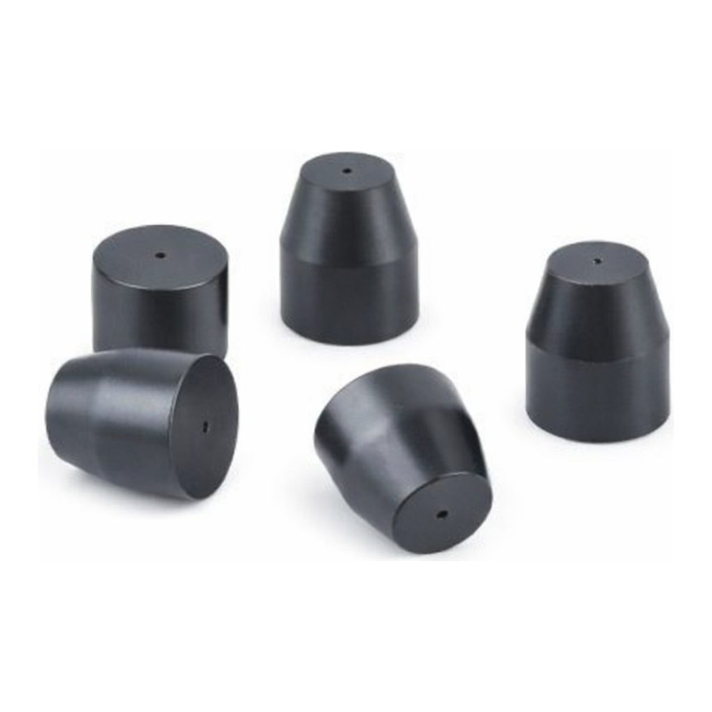 Restek Ferrule, Vespel/Graphite, VG2, 60% Vespel/40% Graphite Reducing, 1/8in to 0.5mm Pack of 5
