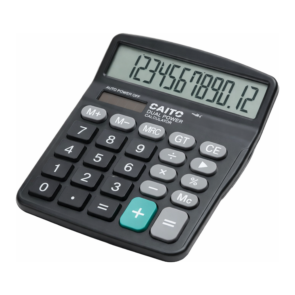 AS ONE ESD Calculator 12 Digits, ESD 탁상계산기 (12 자리)