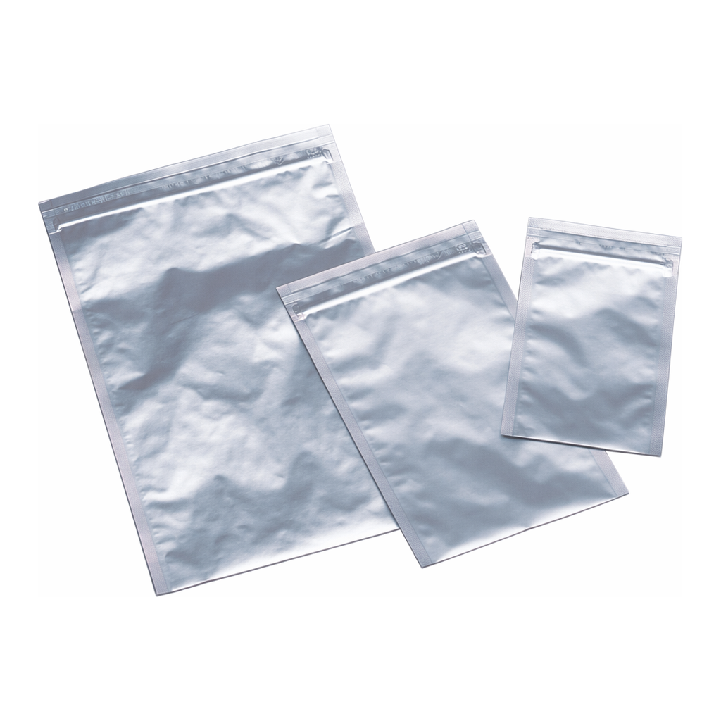 AS ONE Aluminium Zipper Bag (5 Ply Laminated)(Bottom Open Type), 알루미늄 지퍼백 (5층 라미네이트)(바닥 열림 타입)