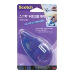 Daihan Science 3M Scotch “017D” 8mm Double Sided Tape-pen, with Dispenser, Transparent, w8mm×