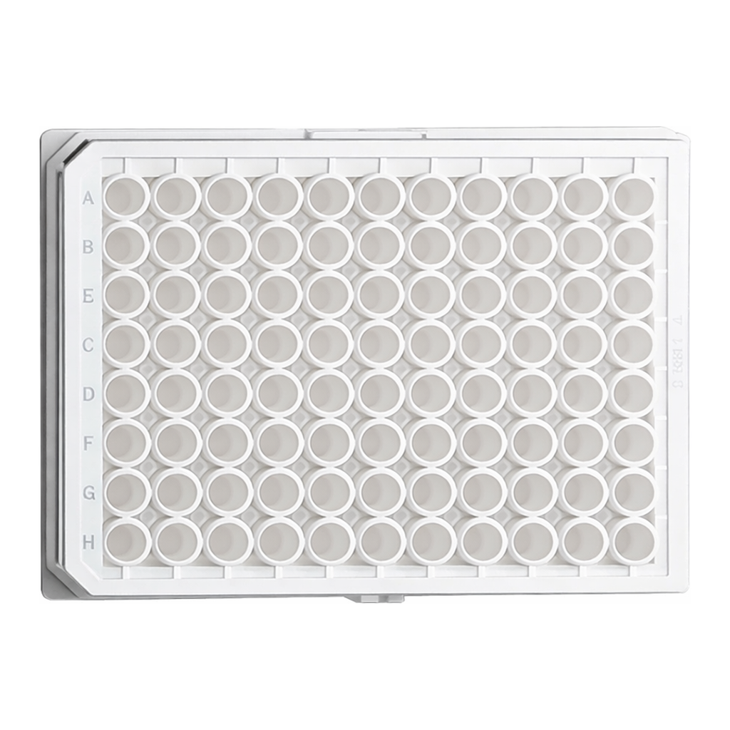 Greiner Bio One MICROPLATE, 96 WELL, PS, HALF AREA, WHITE,HIGH BINDING, STERILE, 10 PCS./BAG