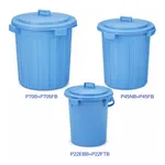 AS ONE Poly Waste Pail PE, 폴리페일(둥근형)