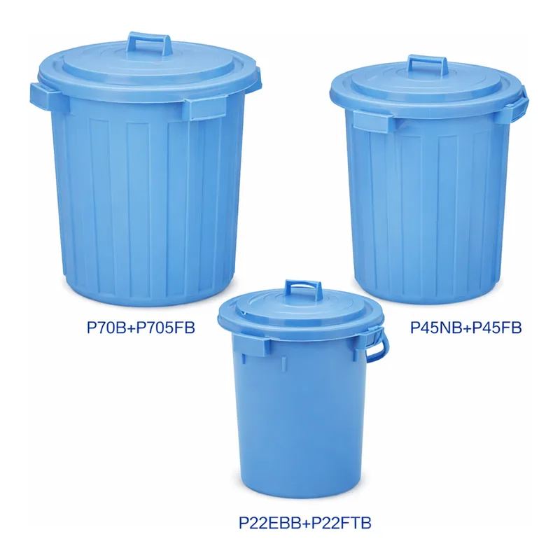 AS ONE Poly Waste Pail PE, 폴리페일(둥근형)