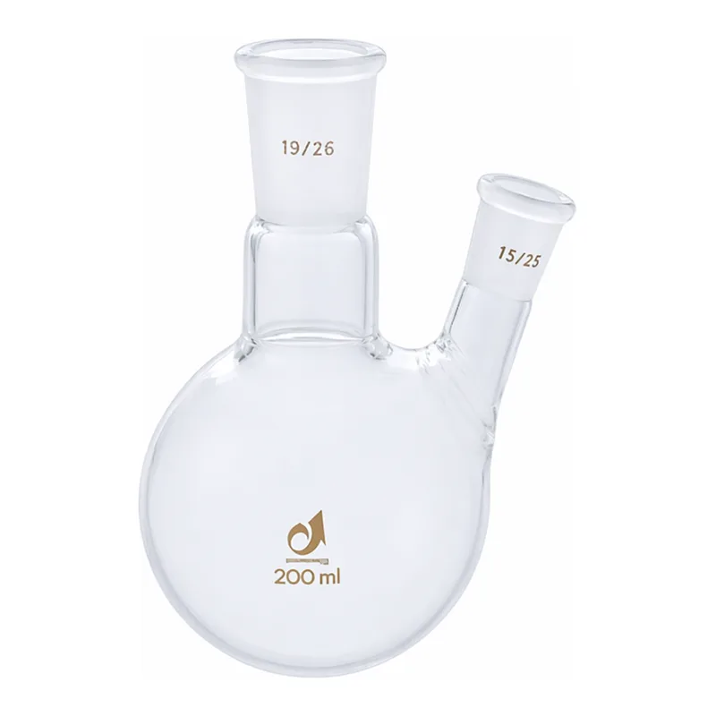 AS ONE Common Ground Joint 2-Angle Neck Flask, 공통 그라운드 조인트 2구플라스크