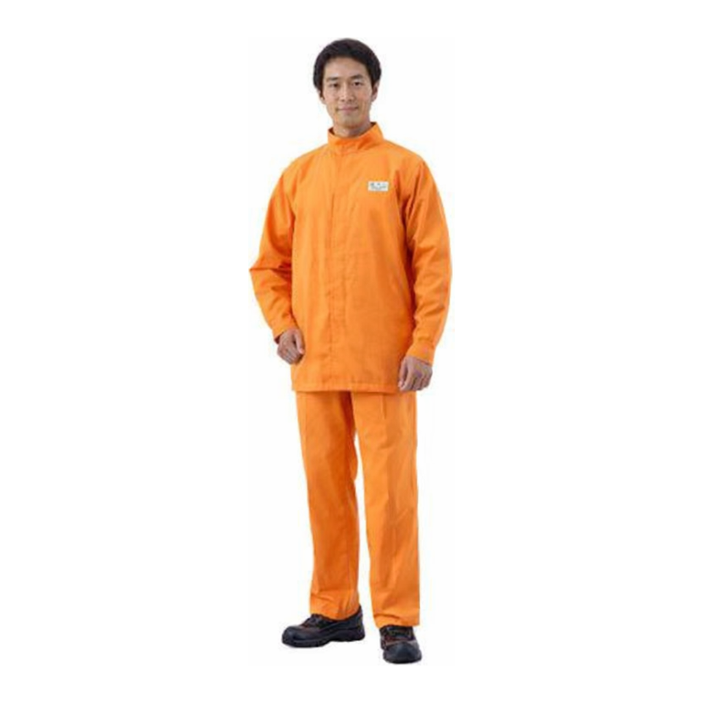 AS ONE Heat and Wound Resistant Jacket and Pants, 내열·잘림방지작업복