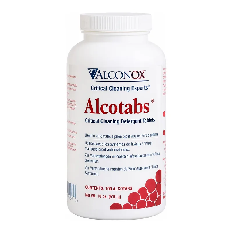 Merck Alcotabs(R) efferescent tablets for siphon-type pipette and test tube washers
