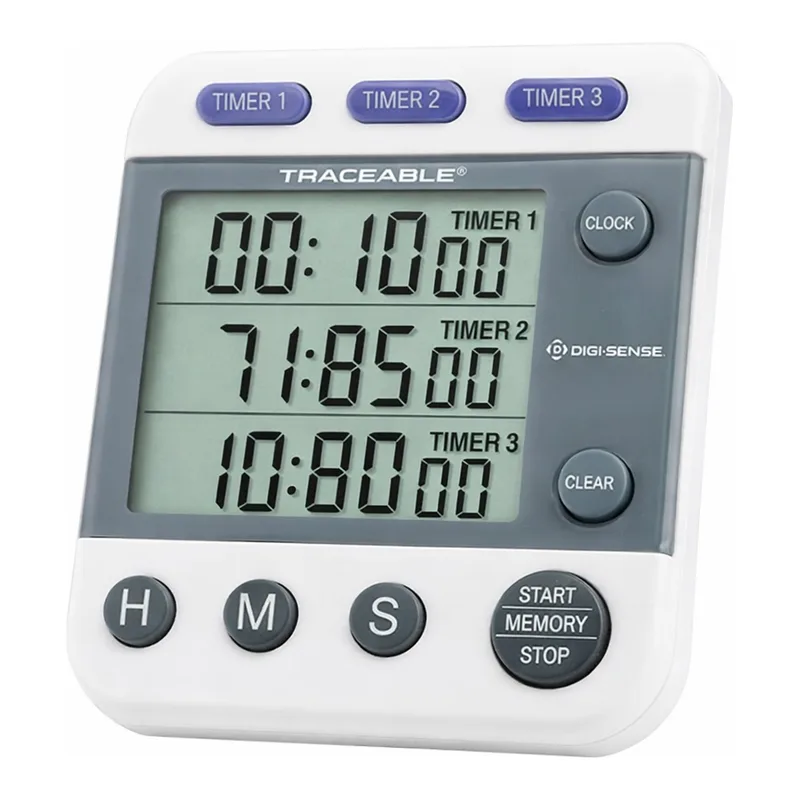 Thermo Fisher Scientific Cole-Parmer Triple-Display Three-Channel Digital Timer