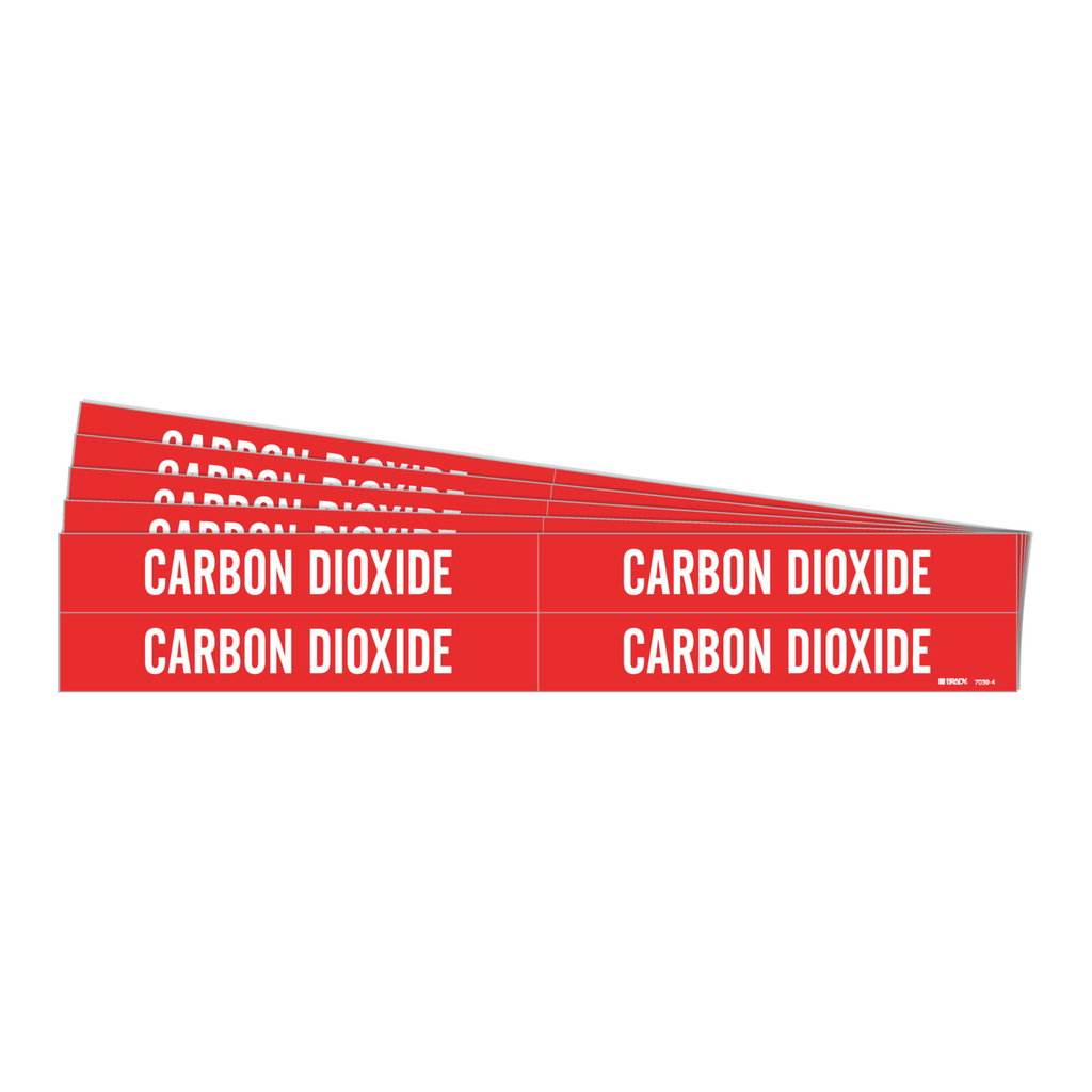 Brady CARBON DIOXIDE Pipe Marker