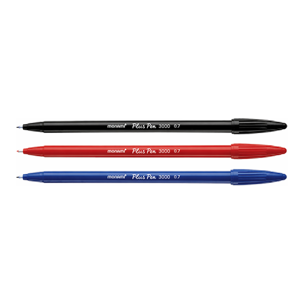 Daihan Science Monami Water-based Plus Pen, Odorless, 0.2mm Fine Tip<br>For Underline & Writin