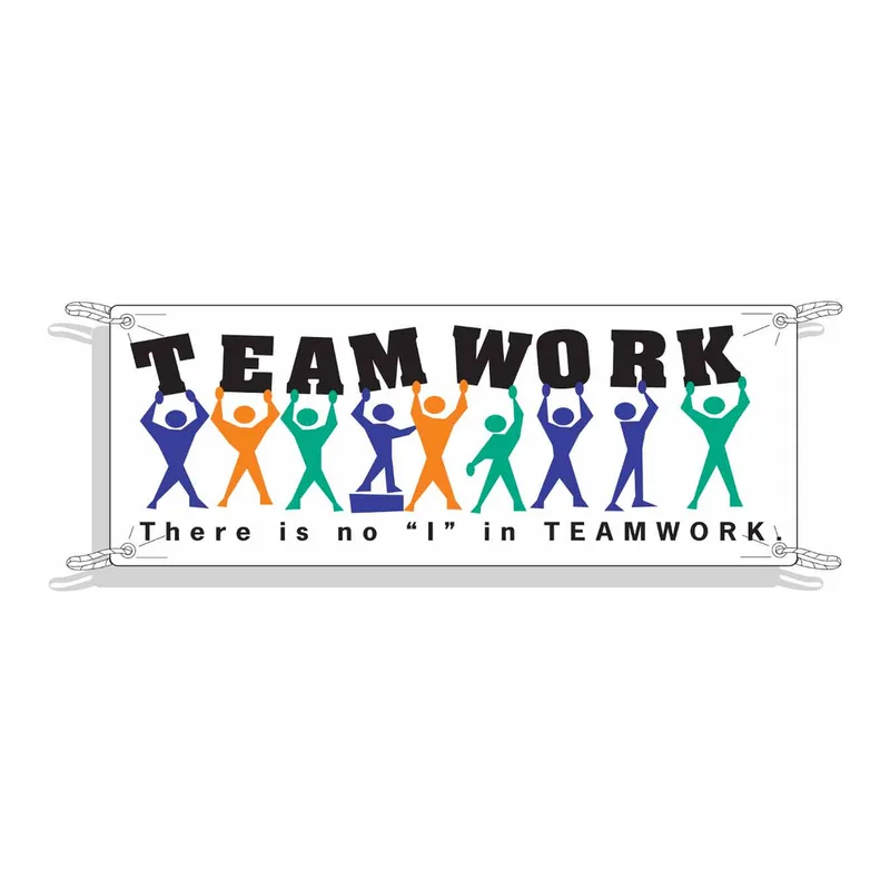 Brady TEAMWORK There Is No "I" In TEAMWORK Sign