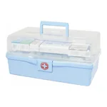 Daihan Science Iljin Smart First Aid Kit, 3 Tiered SystemWith 22 items(34×21×16cm), and 14 it