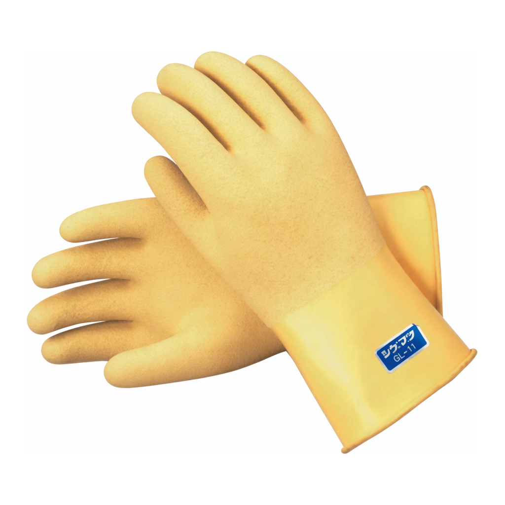 AS ONE Chemical Protection Glove (Natural Rubber), 화학 방호 장갑 (천연고무)