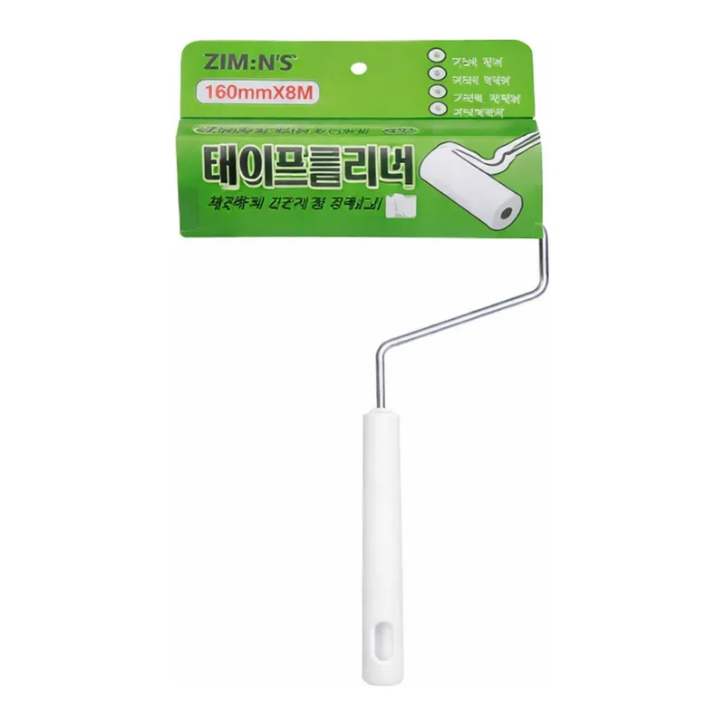 OFFICENEX 핸들손잡이 테이프 크리너(리필8M 포함)