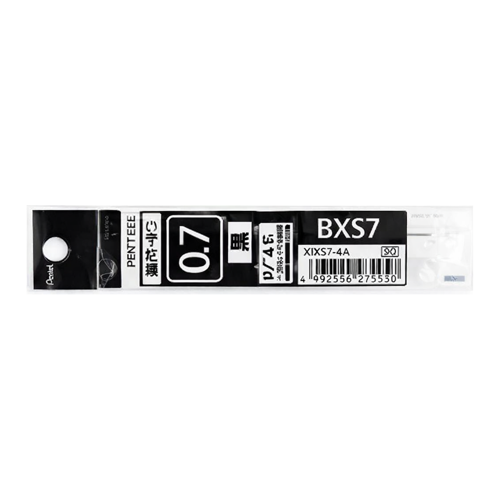 OFFICENEX 펜텔 다색 리필/BXS7-A/블랙 0.7