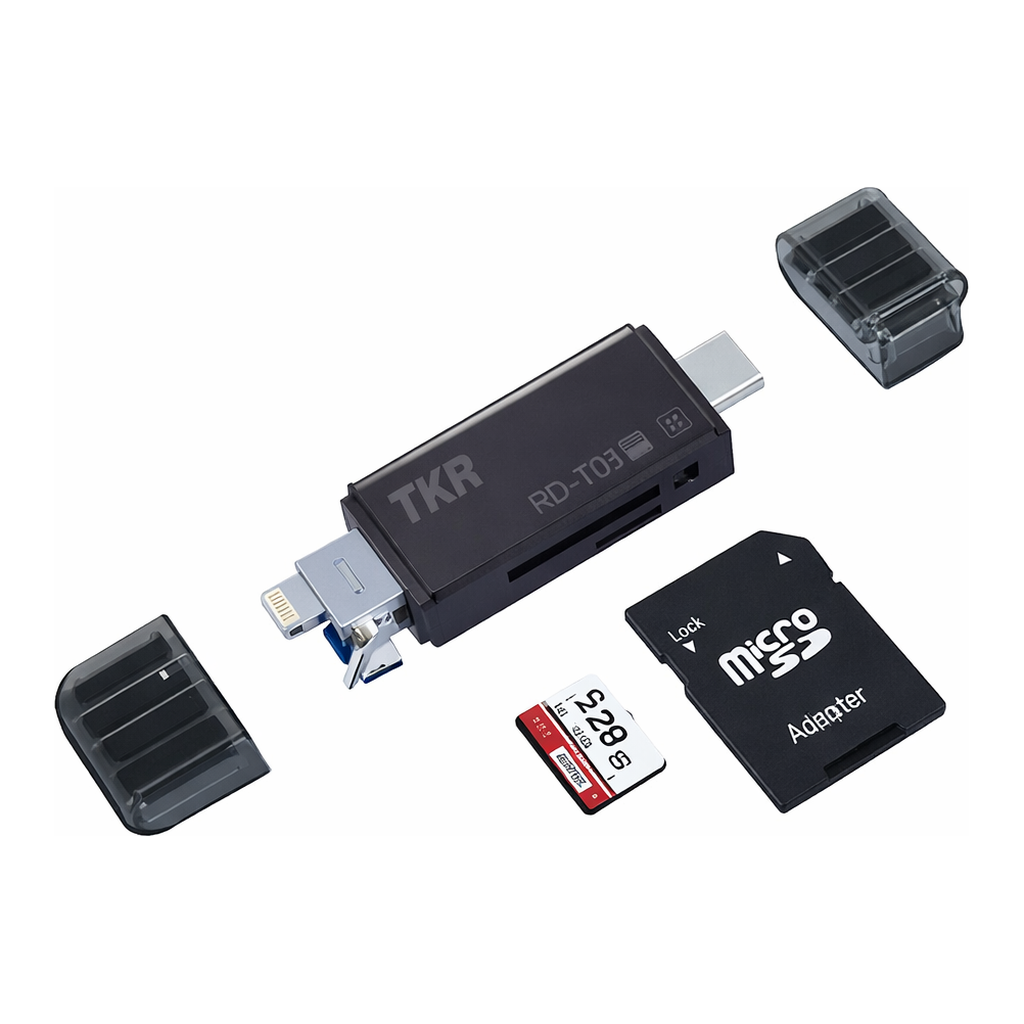 OFFICENEX 3IN1 멀티 카드리더기(RD-T03/TKR)