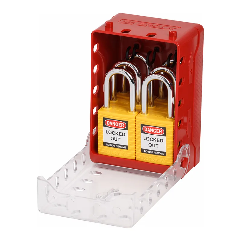 Brady Ultra Compact Lock Box with Keyed-Different Locks