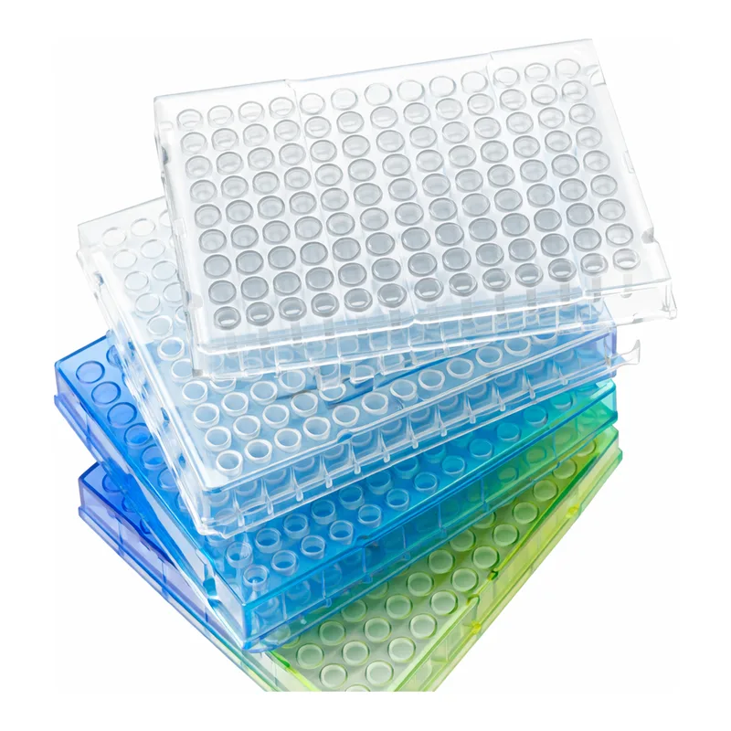Thermo Fisher Scientific Armadillo PCR Plate, 96-well, orange, semi-skirted, white wells, barcoded