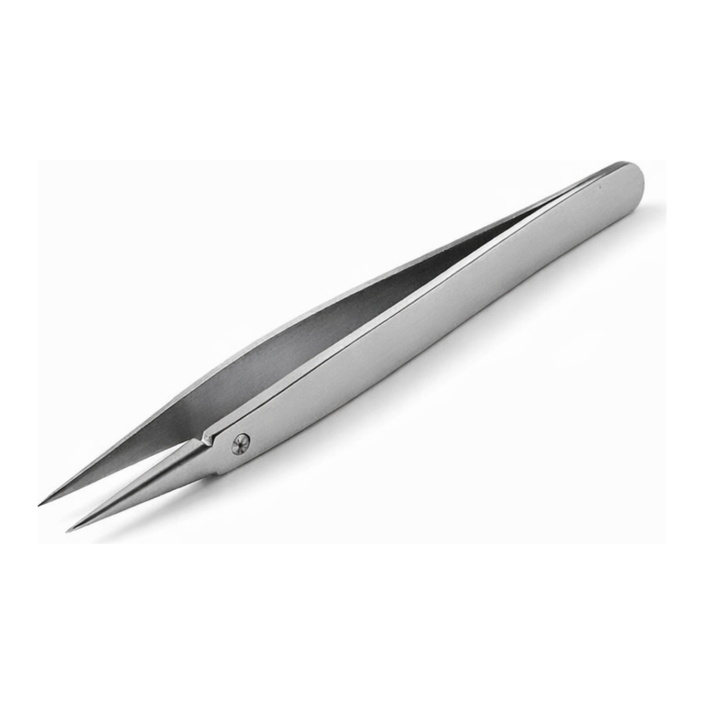AS ONE Tweezer PrecisIon Clean-Pack, 루비스 핀셋258S(파이버팁 타입)