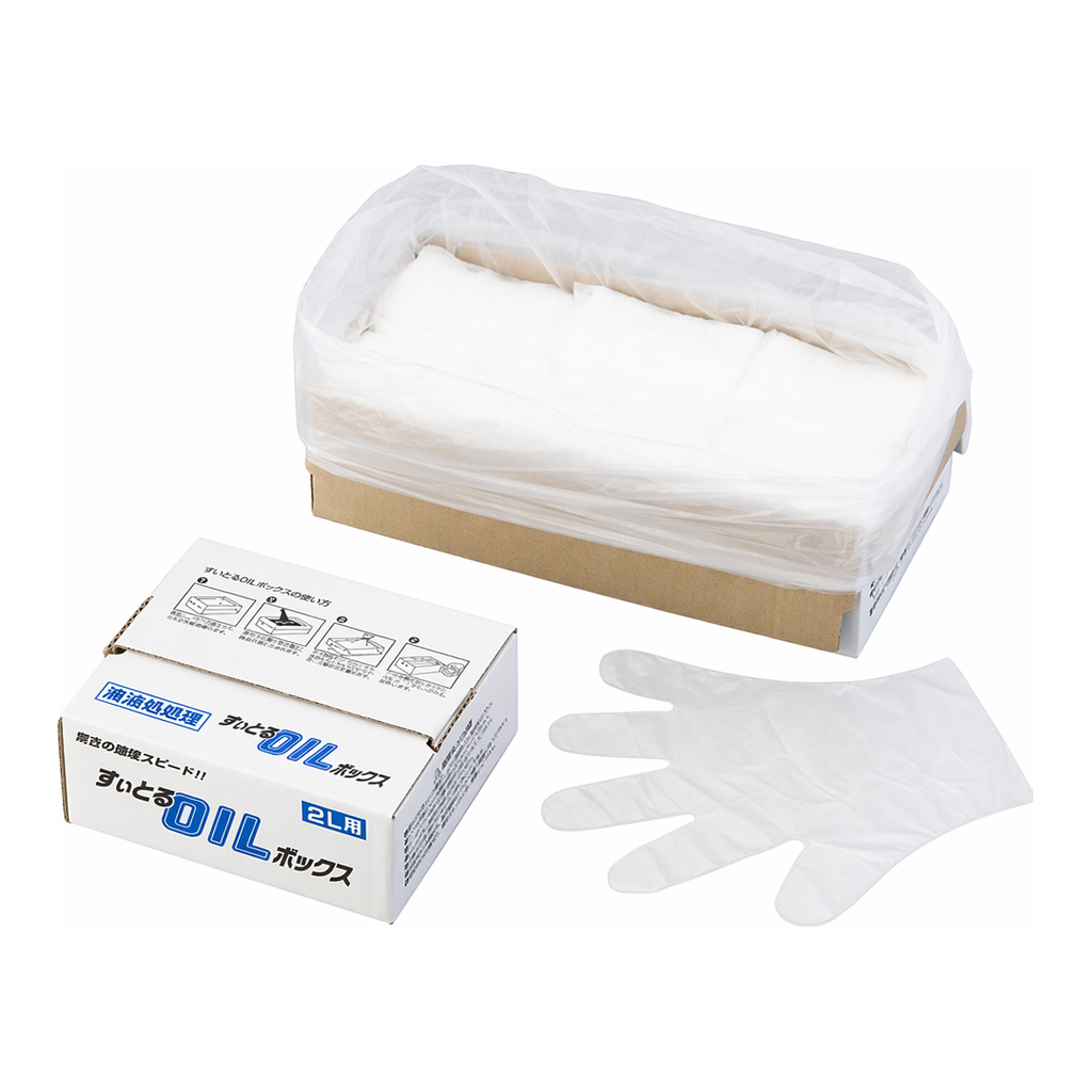 AS ONE Waste Oil Disposable Kit (Waste Oil Processing Box), 폐유처리 박스(흡유박스)