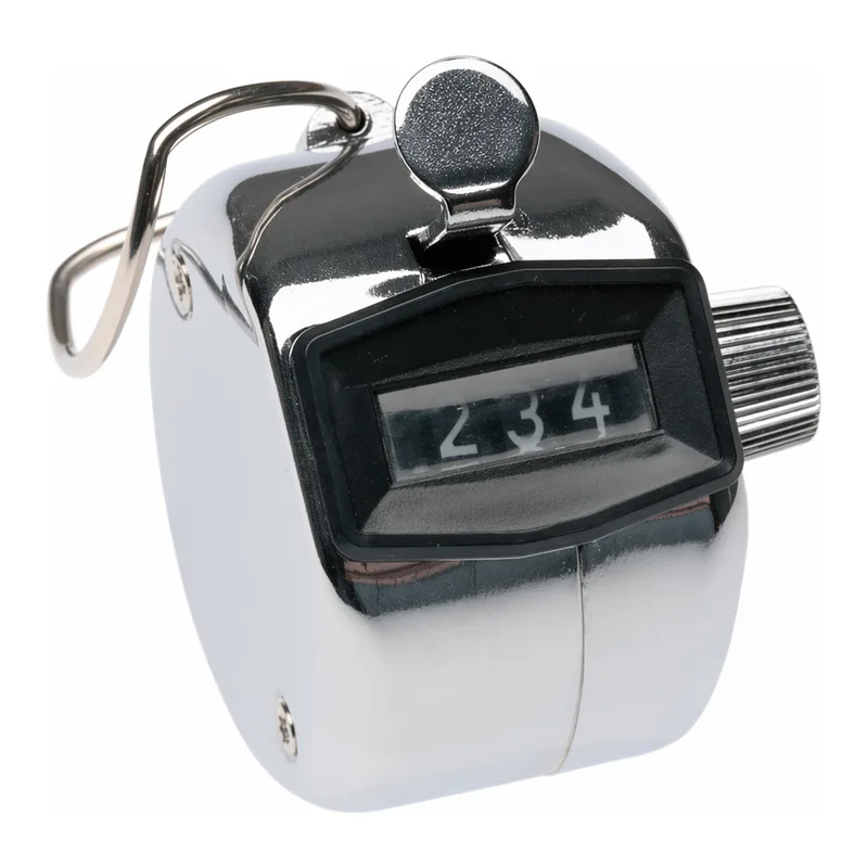 Merck Four-digit hand-held tally counter