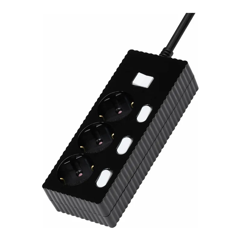 OFFICENEX W9ME330BK 웨띄탭119 메인개별 (3구3m블랙 소화탭/천하지엘씨)