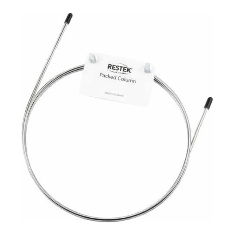Restek Packed Column, 1% Rt-1000 on CarboBlack B 60/80, 8ftx1/8in, 2.1mm ID, Stainless