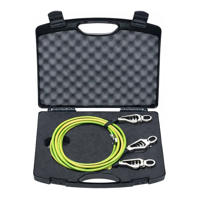 Merck Antistatic device for container earthing